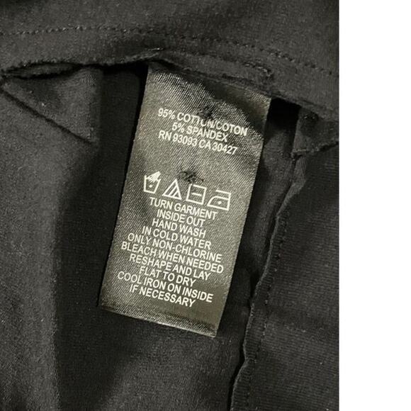 Nick+Zoe Tree Button Seamed Riding Jacket Size X Small Black New - Picture 10 of 16